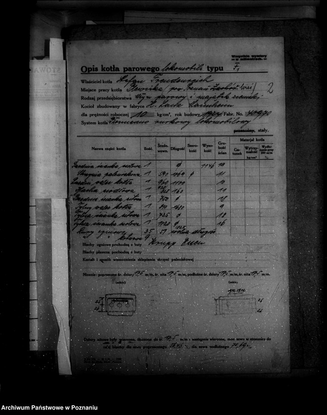 Obraz 6 z jednostki "Młyn parowy i majątek ziemski w Plewiskach powiat poznański nr woj. 5873"