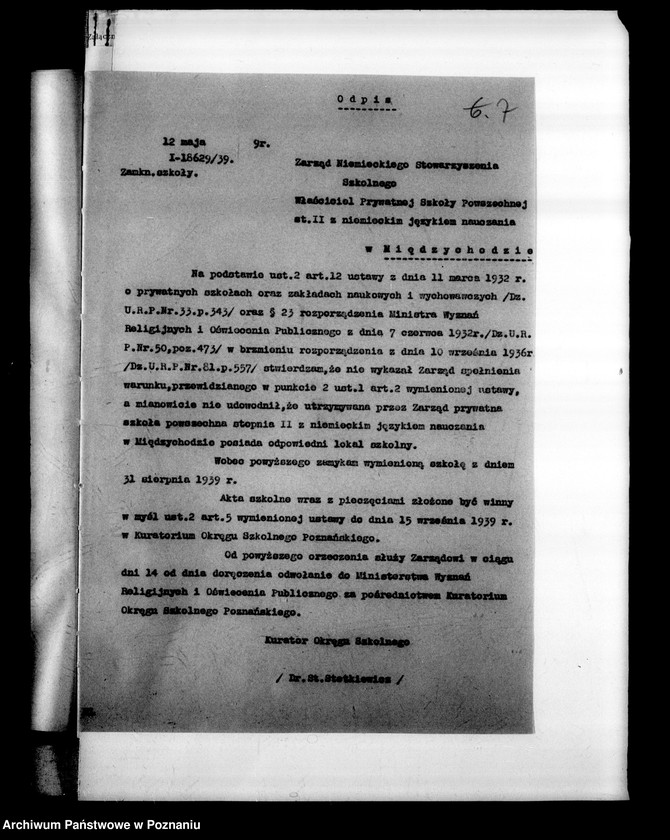 Obraz 11 z jednostki "Prywatna Szkoła Powszechna z niemieckim językiem nauczania- Międzychód"