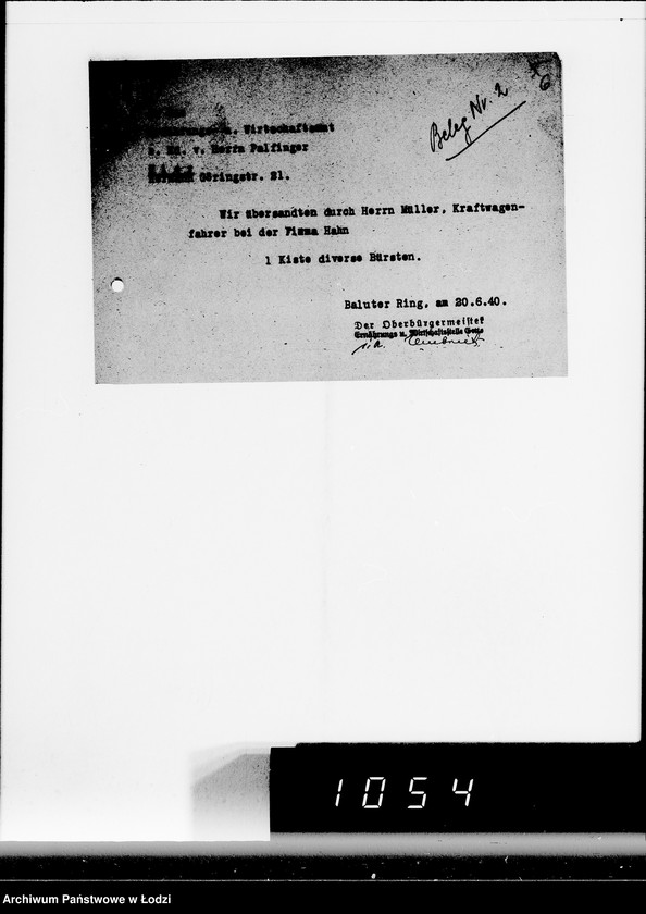 Obraz 10 z jednostki "Beschlagnahmen auf den Baluter Ring"