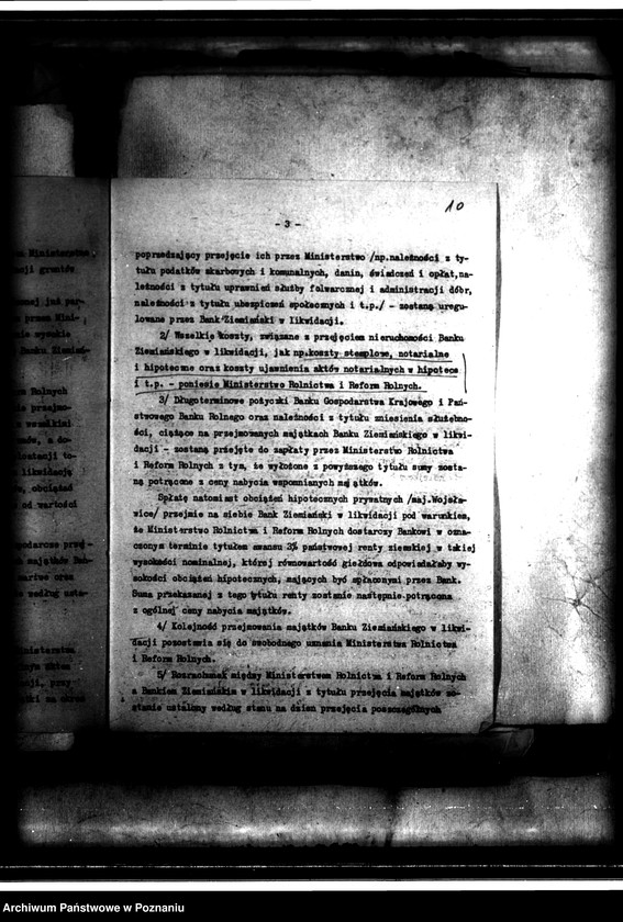Obraz 14 z jednostki "Mikulice, nabycie nieruchomości w trybie art. 8 ustawy o wykonaniu reformy rolnej"