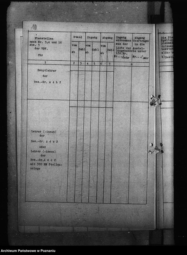 Obraz 14 z jednostki "Planstellenüberwachungslisten"