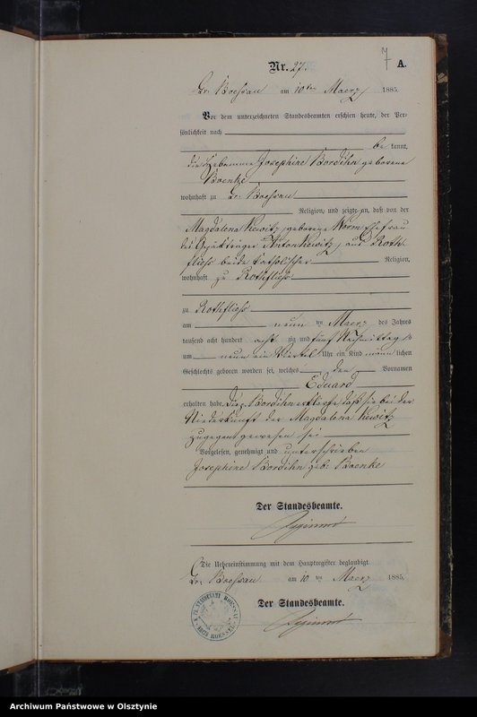 image.from.unit.number "Geburts-Neben-Register Nr 21 - 129"