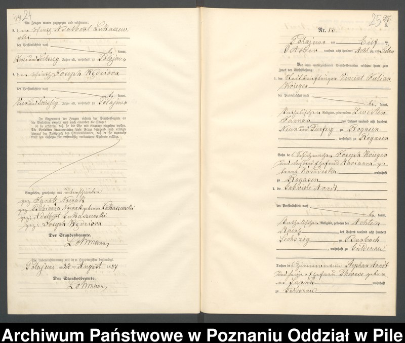 Obraz 15 z jednostki "Księga małżeństw"