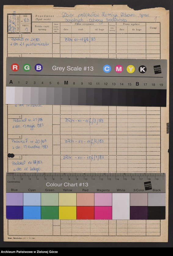 image.from.unit.number "Protokóły z posiedzeń Komisji Zdrowia, Spraw Socjalnych i Ochrony Środowiska Wojewódzkiej Rady Narodowej w Zielonej Górze"