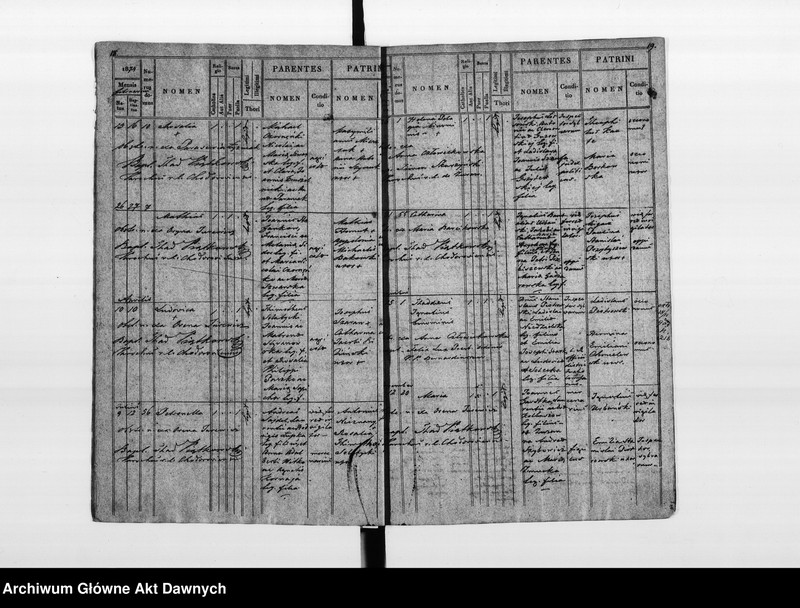 image.from.unit.number "Parafia: Chodorów. Dekanat: Świrz. Księga metrykalna urodzeń dla wsi Dobrowlany."