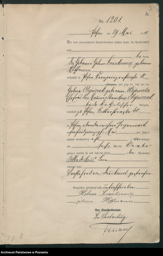 image.from.unit.number "Księga miejscowa urodzeń tom III [Rejestr główny urodzeń]"