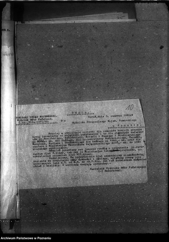 image.from.unit.number "Sprawy osobowe Pomorski Urząd Wojewódzki w Toruniu [personalne ogólne]"