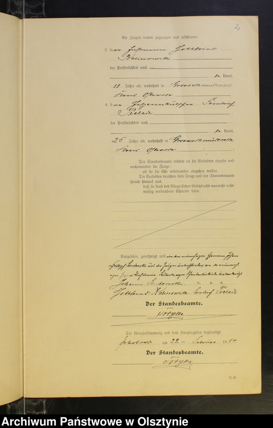 image.from.unit.number "Heiraths-Neben-Register Nr 1 - 19"