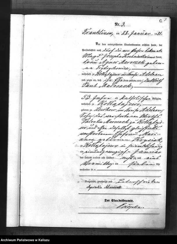 Obraz 6 z jednostki "[Księga zgonów]"