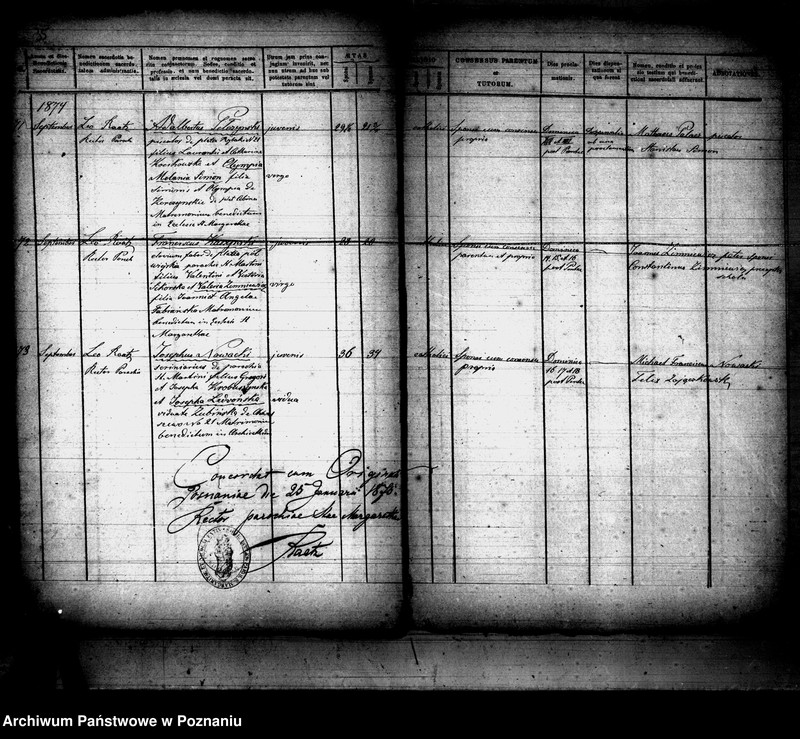 Obraz 19 z jednostki "Księga małżeństw"