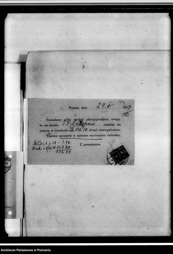 Obraz 18 z jednostki "Sprawozdania, okólniki, korespondencja"