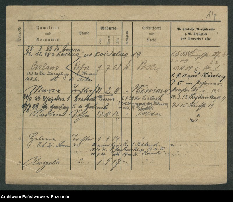 Obraz 16 z jednostki "Nowak od Stefan (żonaci i wdowy)"