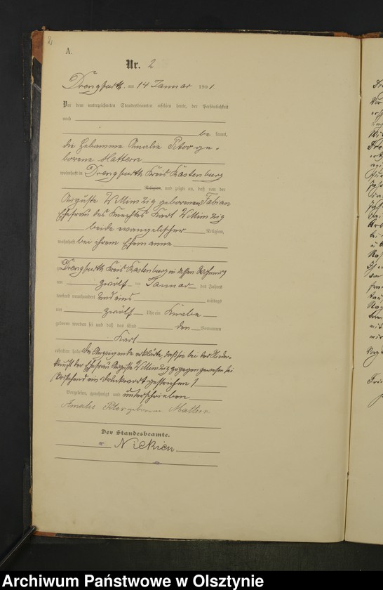 Obraz z jednostki "Geburts-Haupt-Register Nr 1 - 54"