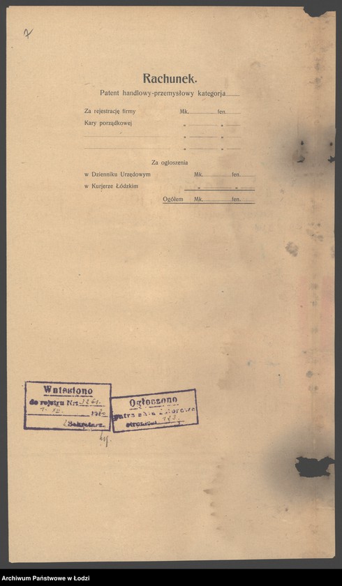 Obraz 9 z jednostki "Samuel Sinicki- sprzedaż opałowego drzewa i farbiarnia"