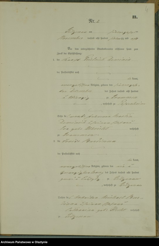 image.from.unit.number "Heiraths-Haupt-Register Nr 1 - 2"