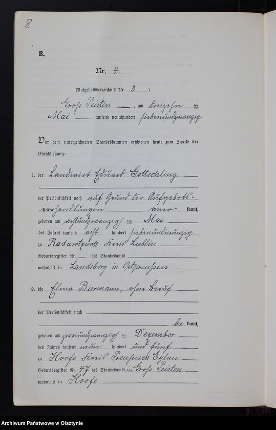 image.from.unit.number "Heiraths-Neben-Register Nr 1 - 13 [ Księga małżeństw - wtóropis ]"