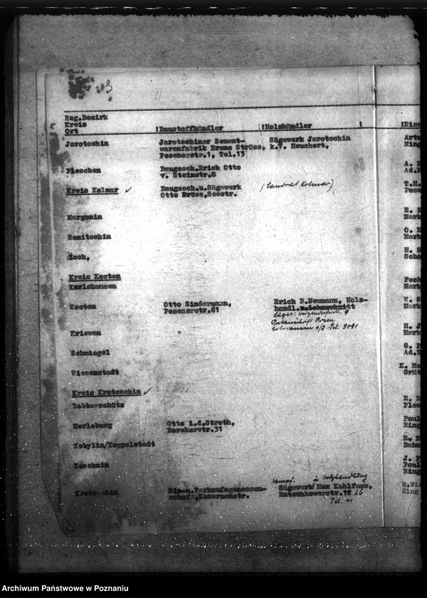 Obraz 7 z jednostki "Wykaz przedsiębiorstw budowlanych w Kraju Warty"