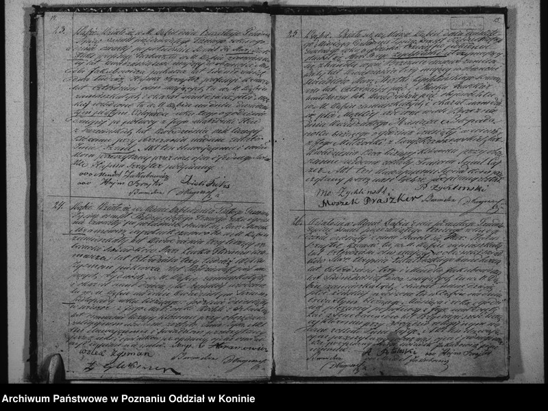 Obraz 10 z jednostki "Duplikat urodzonych, zaślubionych i zgonów"