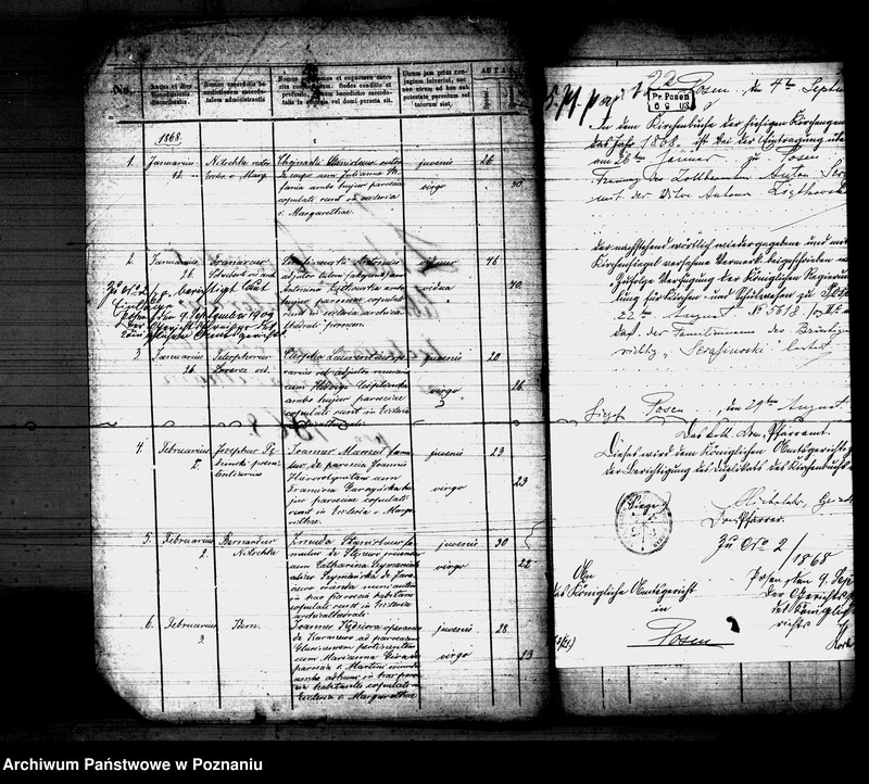 Obraz 2 z jednostki "Księga małżeństw"