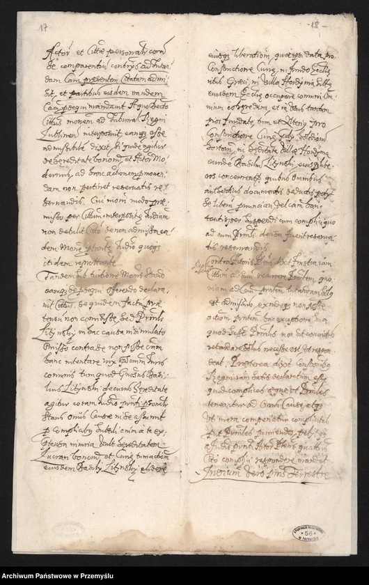 image.from.unit.number "Proces do dóbr Hordynia i Siekierczyce między Borkowskimi, Kopystyńskimi, Lityńskimi. Inwentarze Hordyni i Siekierzyc"