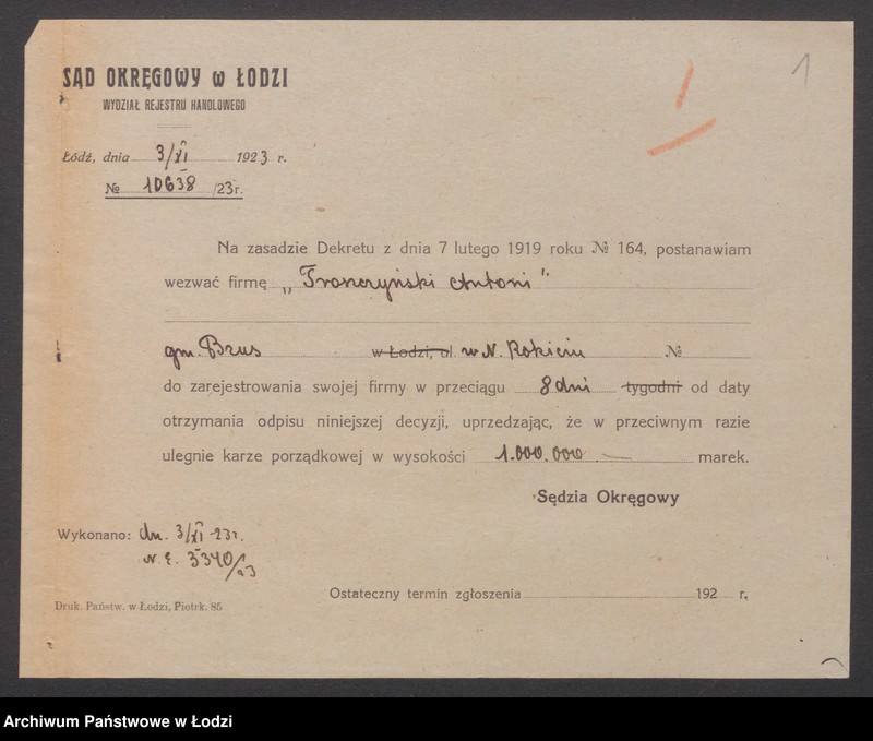 Obraz 3 z jednostki "Antoni Traszczyński- piwiarnia i kwiaciarnia"