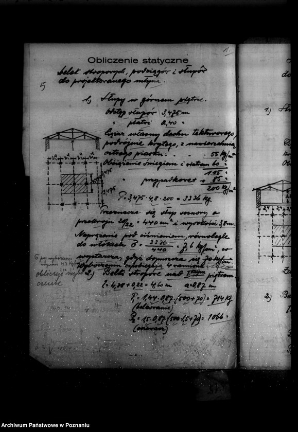 Obraz 10 z jednostki "Zatwierdzenie zakładu przemysłowego /młyna zbożowego/ J. Skoczyńskiego w Suchym lesie powiat poznański"