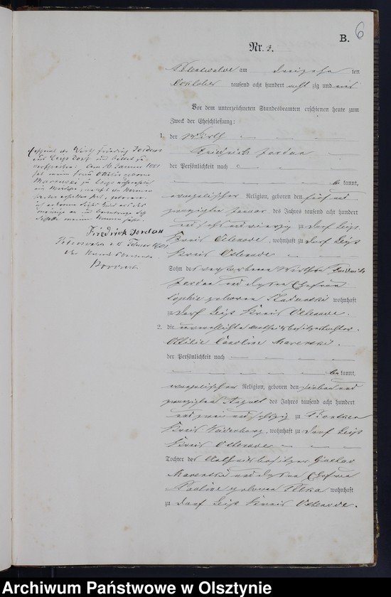 image.from.unit.number "Heiraths-Haupt-Register Nr 1 - 4"