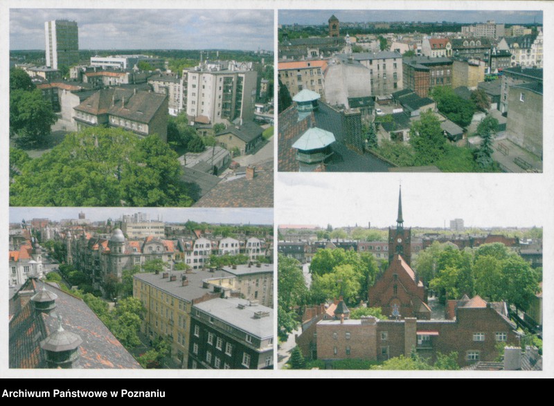 Obraz 1 z jednostki "Poznań - Panorama Jeżyc z wieży Szkoły Podstawowej nr 36 przy ul. Słowackiego"