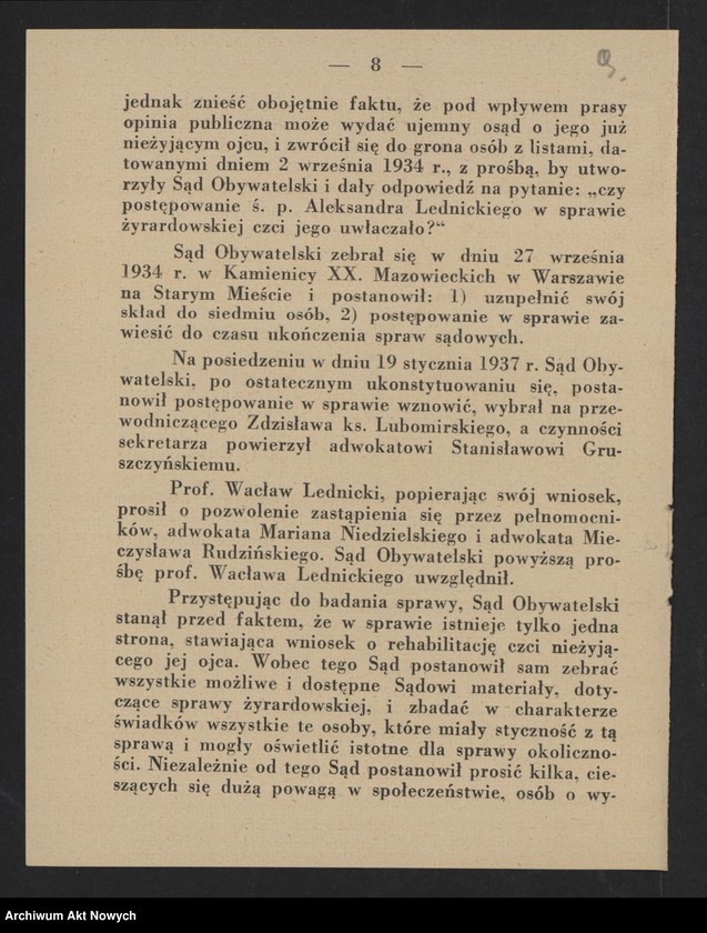 image.from.unit.number "Lednicki Wacław; Załączniki: "orzeczenie Sądu Obywatelskiego" (broszura); L.1"