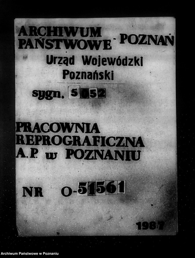 Obraz 1 z jednostki "/Pozwolenie policyjno-techniczne dla Elektrowni w Ostrowie na uruchomienie zakładu elektrycznego w Prześlinie/"