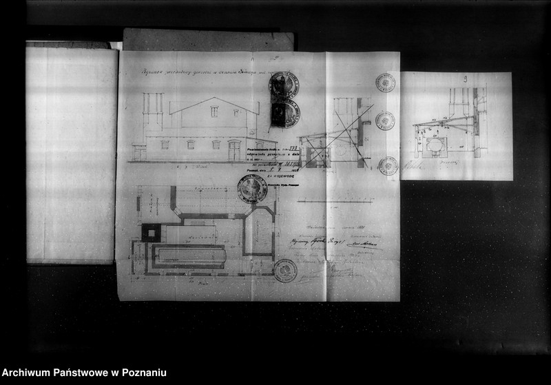 Obraz 12 z jednostki "Gorzelnia rolnicza, młyn i tartak K. Rzóski w Gołaszynie powiat rawicki"