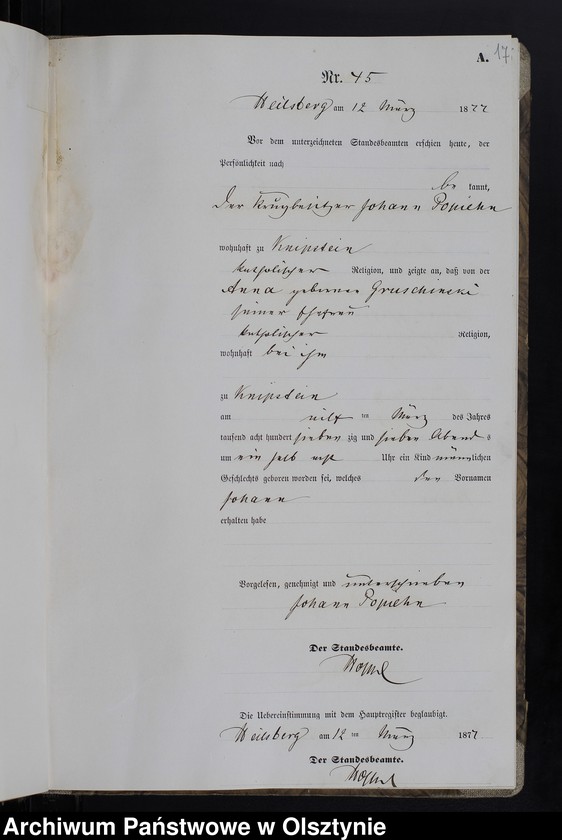 image.from.unit.number "Sterbe-Neben-Register Nr 29 - 143"