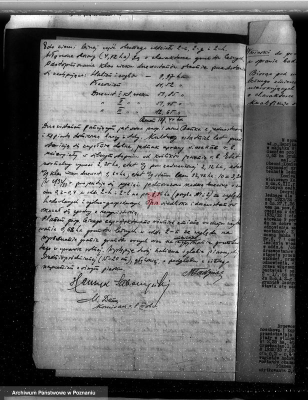 Obraz 12 z jednostki "Zatwierdzenie projektu planu gospodarstwa leśnego dla lasów majątku Janiszew powiat kolski"