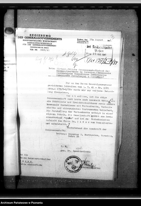 Obraz 7 z jednostki "Finanzpolitik des Landrats in Kempen (Kępno)"