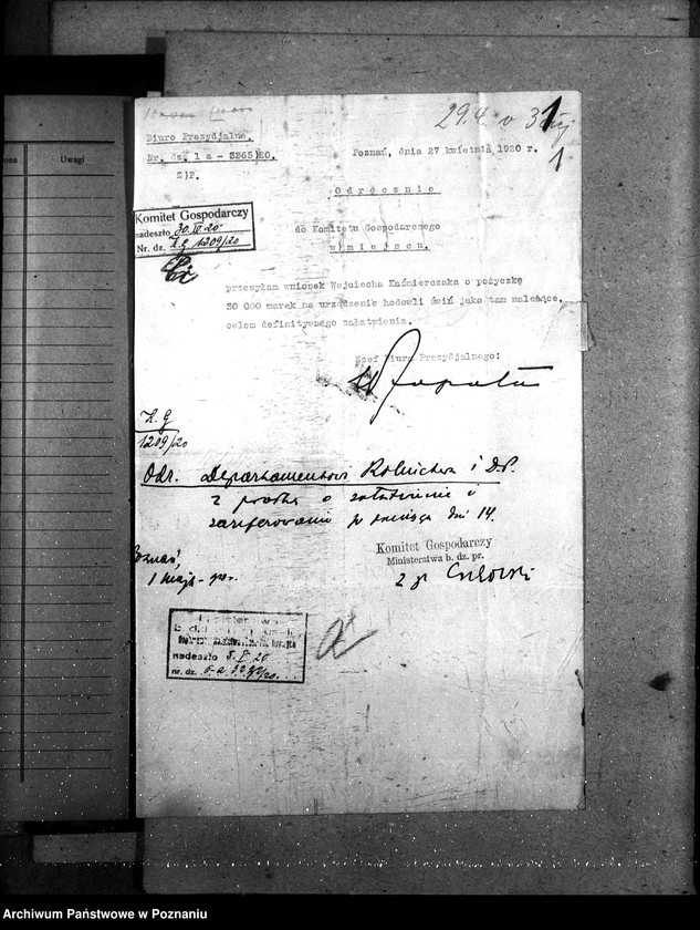 Obraz 5 z jednostki "Sprawy szczegółowo-administracyjne Trzoda"