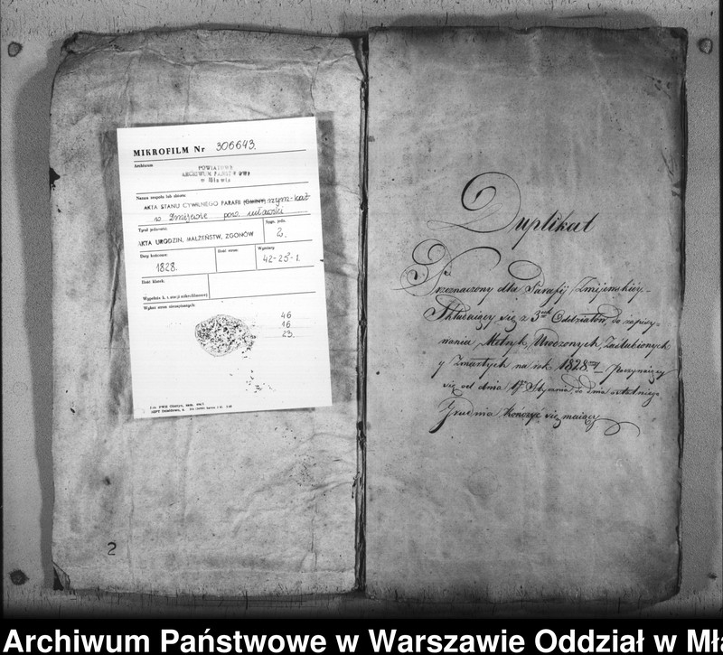 image.from.unit.number "Akta urodzeń, małżeństw i zgonów"