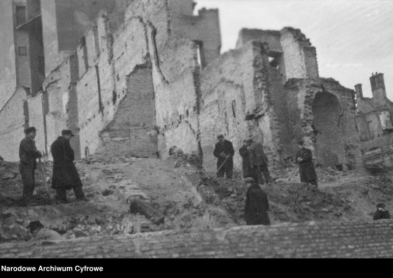 Obraz 8 z jednostki "Warszawa. Zniszczenia wojenne i sceny uliczne"