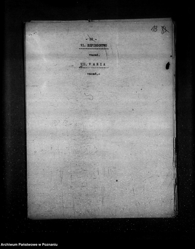 Obraz 18 z jednostki "Sprawozdania okresowe ze stanu bezpieczeństwa za miesiące lipiec grudzień 1933 r."