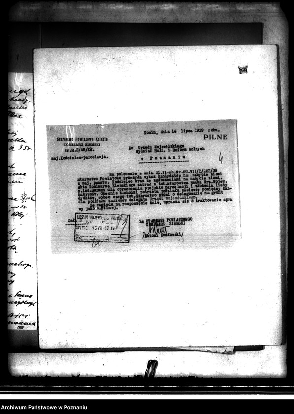 image.from.unit.number "Majątek Kościelec powiatu kaliskiego parcelacja"