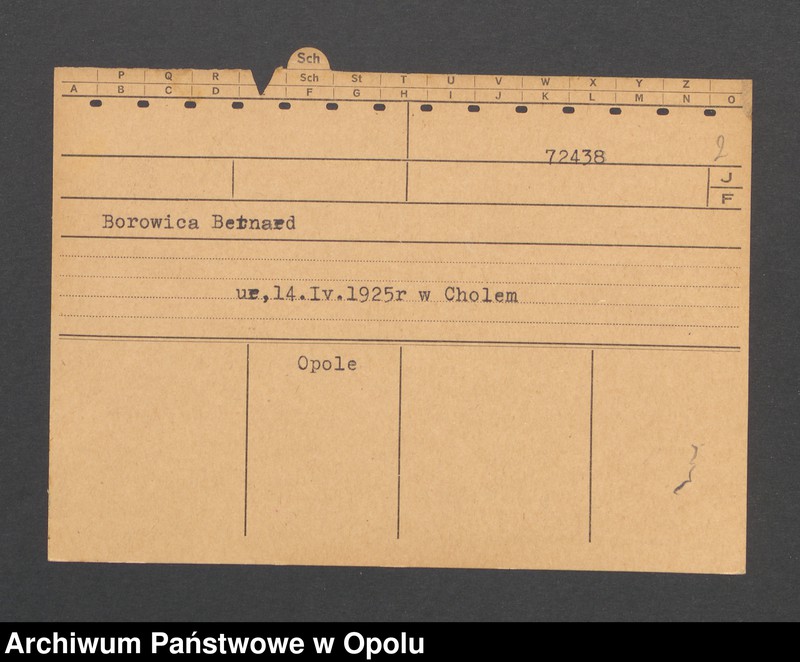 image.from.unit.number "[Wochnik Josef, ur. 21.11.1862 r., zam. Borkenwalde]"