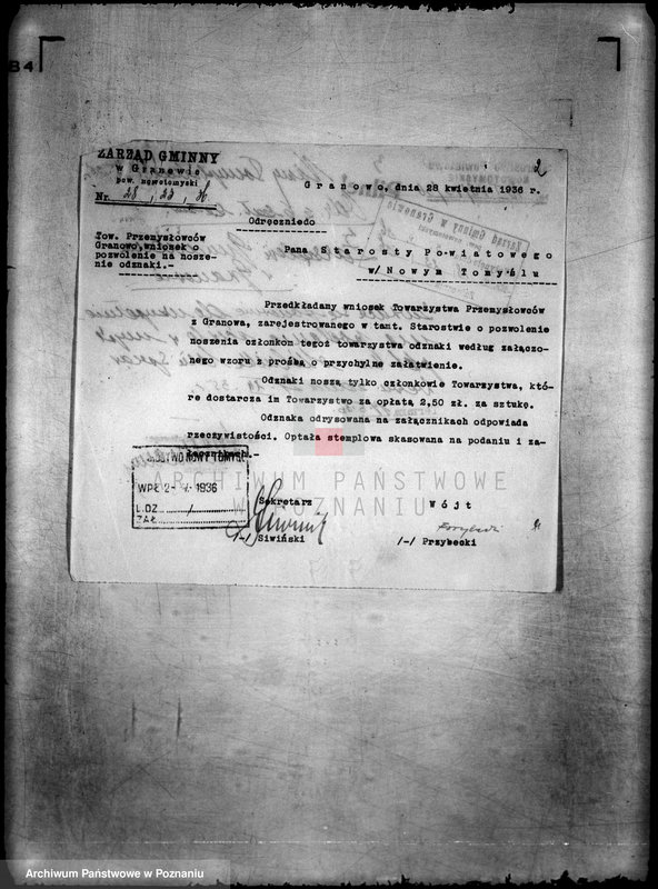 Obraz 6 z jednostki "/Towarzystwo Przemysłowców w Granowie/"