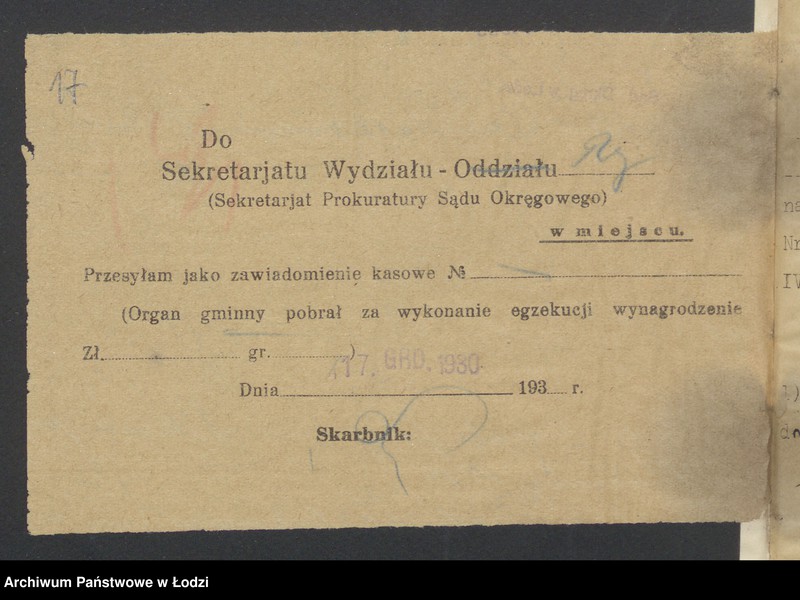 Obraz 19 z jednostki "Mendel Wasserman- fabryka towarów manufakturowych"