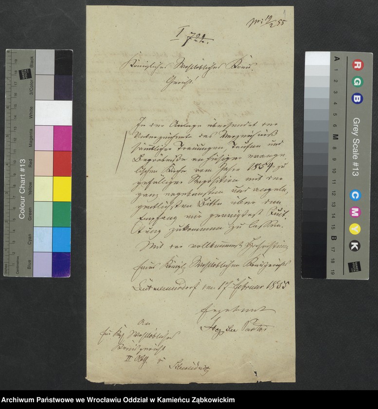 image.from.unit.number "Amtsgericht Schweidnitz Duplicate der Kirchenbücher der evang. Kirche zu Leutmannsdorf"