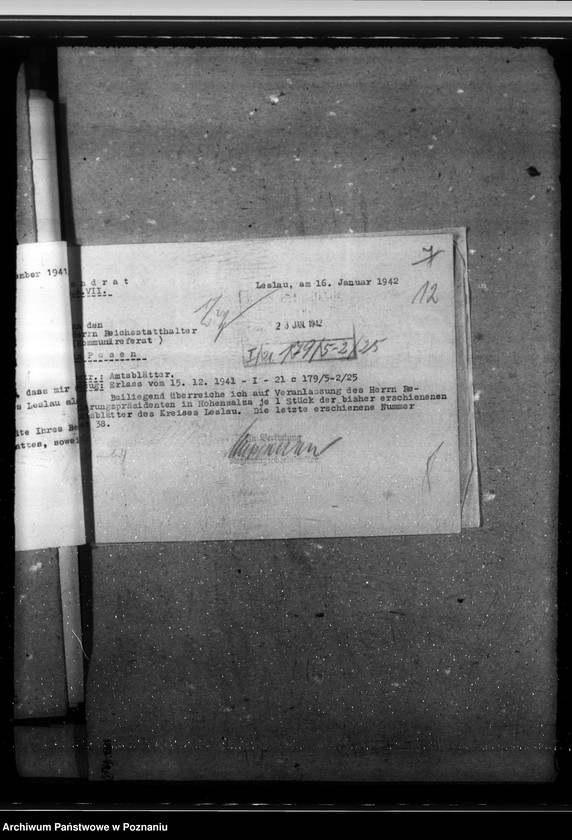 Obraz 16 z jednostki "Zeitschriften. Amtsblätter"