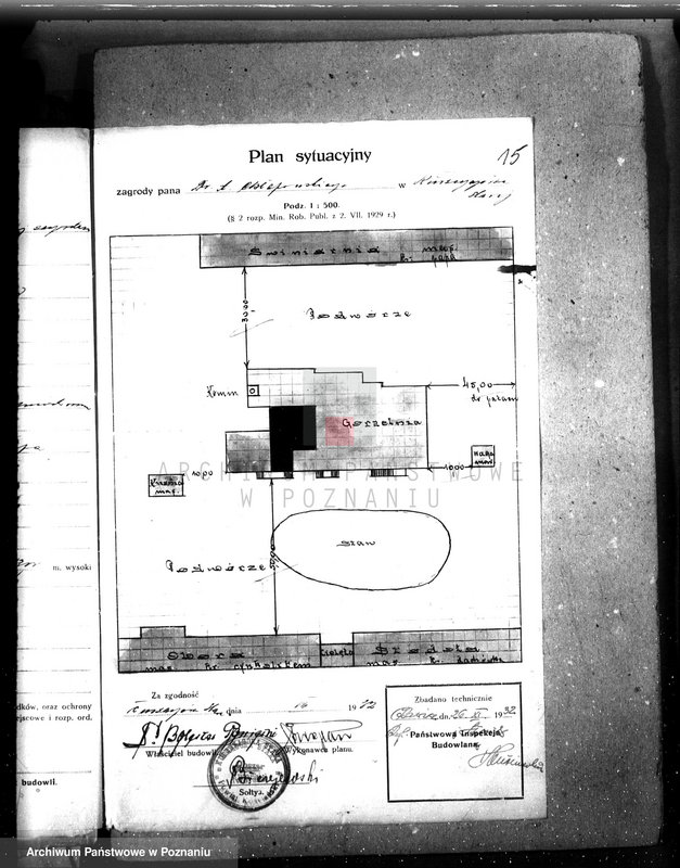 Obraz 19 z jednostki "Budowa młyna parowego w Kurzejgórze własność A. Chłapowski, pow. kościański"