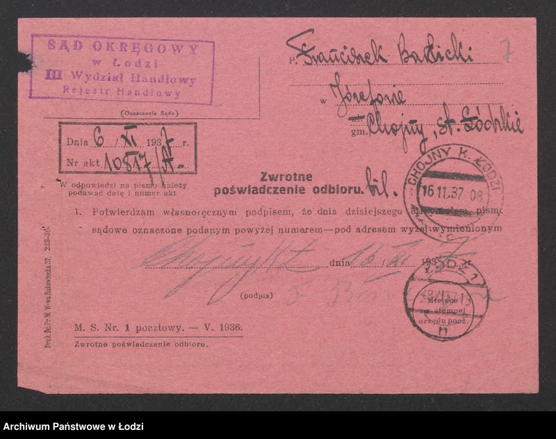 Obraz 9 z jednostki "Franciszek Barcicki – sklep spożywczy"