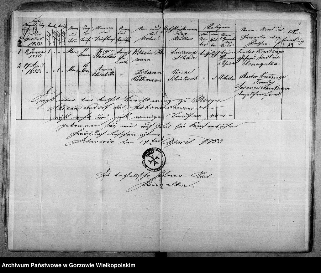 image.from.unit.number "Duplikate der Kirchenbücher über die katholischen Einwohner von: Morrn (Murzynowo), Alexandersdorf (Gościnowo), Johanneswunsch (Dobrojewo)"