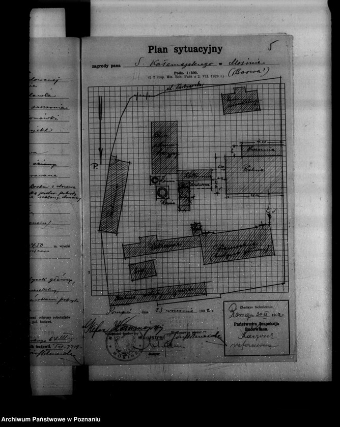 Obraz 9 z jednostki "Pralnia i suszarnia St. Kałamajskiego w Poznaniu znajdująca się w Mosinie przy ul. Farbiarskiej /zatwierdzenie zakładu/"