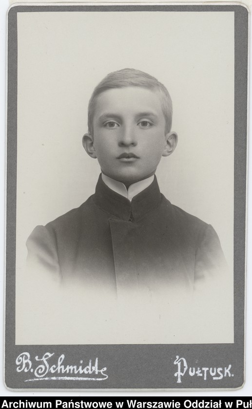 Obraz 79 z kolekcji "Chłopcy w niebieskich mundurkach... - uczniowie pułtuskiego Gimnazjum z okresu I wojny światowej"