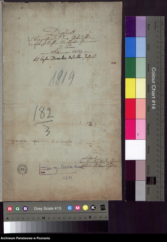 Obraz 3 z jednostki "Duplikat der Getrauten, Getauften, Verstorbenen"